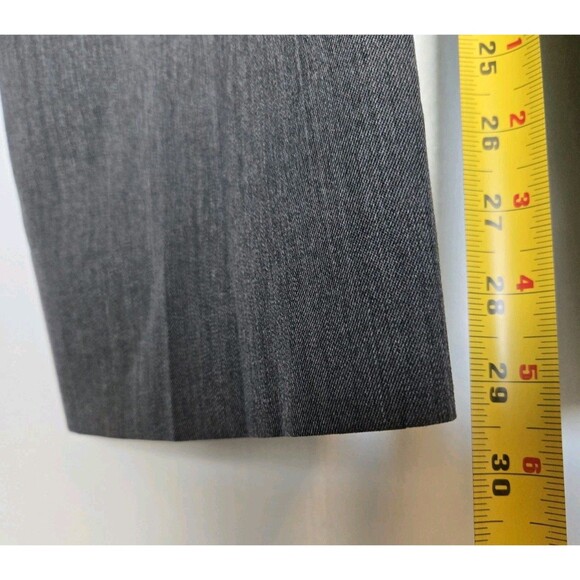 Brooks Brothers Pants 37x30 Madison 100% Wool Grey Flat Front Dress Business - Picture 7 of 9